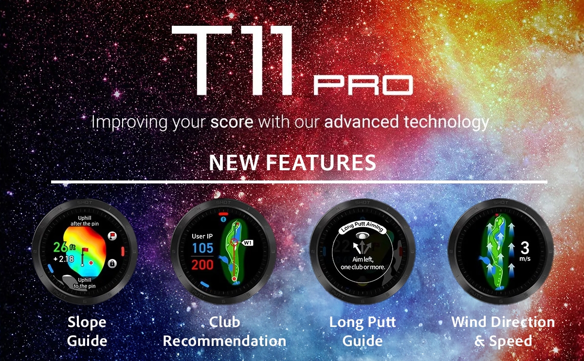 Voice Caddie T11 Pro GPS Watch