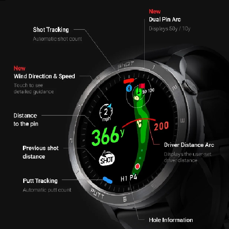 Voice Caddie T11 Pro GPS Watch